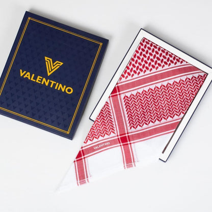شماغ فالنتينو احمر كلاسيك Valentino